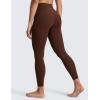 imageCRZ YOGA SculptAir No Front Seam Yoga Leggings 25  High Waisted Womens Pants Workout Pilates Athletic Lounge Buttery SoftLava Brown