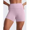 imageCRZ YOGA Secretsculpt Butterlift Biker Shorts 4  No Front Seam High Waisted Womens Workout Gym Booty Scrunch ButtPink Lilac