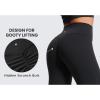 imageCRZ YOGA Secretsculpt Butterlift Flare Leggings 31  No Front Seam High Waist Bootcut Yoga Pants Booty Scrunch ButtBlack
