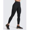 imageCRZ YOGA Secretsculpt Butterlift Workout Leggings 25  No Front Seam High Waisted Womens Yoga Pants Booty Scrunch ButtBlack