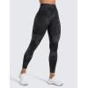 imageCRZ YOGA Secretsculpt Butterlift Workout Leggings 25  No Front Seam High Waisted Womens Yoga Pants Booty Scrunch ButtBlack Tie Dye Flowers