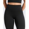 imageCRZ YOGA Softretch No Front Seam Flare Leggings 31  High Waisted Yoga Pants for Women Lounge Buttery Soft Comfy CasualBlack