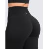 imageCRZ YOGA Softretch No Front Seam Flare Leggings 31  High Waisted Yoga Pants for Women Lounge Buttery Soft Comfy CasualBlack