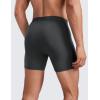 imageCRZ YOGA UltraSoft Modal Casual Boxer Briefs for Men 5  Lounge Underwear Double Lined Moisture Wicking Breathable 3 PackBlackGreyBlue