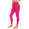 imageCRZ YOGA Butterluxe Crossover Waist Leggings 25  V Crossover High Waisted Gym Workout Yoga WomensGranita Pink