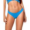 imageCRZ YOGA Low Waisted Bikini Bottom for Women  Cheeky Basic Bathing Swimsuit Swim BriefsMadagascar Blue