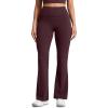 imageCRZ YOGA Secretsculpt Butterlift Flare Leggings 31  No Front Seam High Waist Bootcut Yoga Pants Booty Scrunch ButtRipe Plum