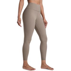imageCRZ YOGA Butterlift Workout Leggings 25  High Waisted Pilates Gym Athletic Womens Yoga Pants Buttery SoftCreamy Latte