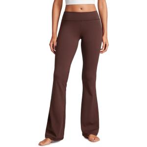 imageCRZ YOGA Butterluxe Low Rise Flare Leggings 32  Bootcut Buttery Soft Lounge Casual Womens Yoga Pants with PocketTaupe