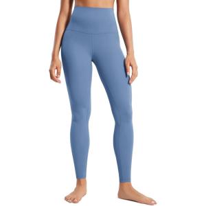imageCRZ YOGA Butterluxe Super High Waist Leggings 28  Full Length Buttery Soft Womens Yoga Pants Over BellyOasis Blue