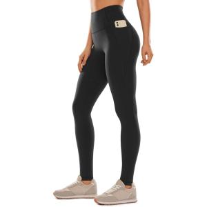 imageCRZ YOGA Butterluxe Workout Leggings Pockets 31  High Waisted Athletic Gym Womens Yoga Pants for Tall WomenBlack