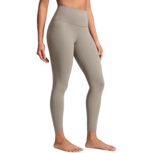 imageCRZ YOGA Butterluxe Yoga Leggings 25  High Waisted Buttery Soft Womens Workout Lounge PantsWarm Ash Grey