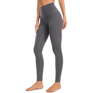 imageCRZ YOGA Butterluxe Yoga Leggings 31 Extra Long High Waisted Workout Lounge Pants for Tall WomenDark Carbon