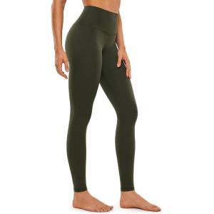 imageCRZ YOGA Butterluxe Yoga Leggings 31 Extra Long High Waisted Workout Lounge Pants for Tall WomenOlive Green