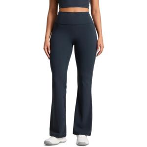 imageCRZ YOGA Secretsculpt Butterlift Flare Leggings 31  No Front Seam High Waist Bootcut Yoga Pants Booty Scrunch ButtTrue Navy