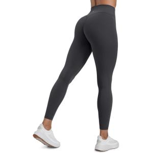 imageCRZ YOGA Secretsculpt Butterlift Workout Leggings 25  No Front Seam High Waisted Womens Yoga Pants Booty Scrunch ButtMysterious Grey