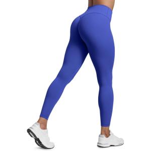 imageCRZ YOGA Secretsculpt Butterlift Workout Leggings 25  No Front Seam High Waisted Womens Yoga Pants Booty Scrunch ButtRoyal Blues