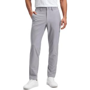 imageCRZ YOGA Stretch Cotton Chino Pants for Men  3032 Breathable Work Casual Athletic Fit Twill Trousers with PocketsGull Gray