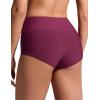 imageCRZ YOGA Boyshort Bikini Bottoms for Women  Mid Waisted Bathing Suit Board Shorts Quick Dry Beach Trunks with LinerFuchsia