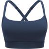 imageCRZ YOGA Butterlift CutOut Cross Back Sports Bras for Women  Adjustable Thin Straps Padded Scoop Neck Pilates Gym TopStelindigo