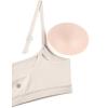imageCRZ YOGA Butterluxe Adjustable Spaghetti Strap Sports Bras for Women  Scoop Neck Wireless Padded Yoga Workout Crop TopMojave Tan