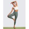 imageCRZ YOGA Butterluxe Crossover Waist Leggings 25  V Crossover High Waisted Gym Workout Yoga WomensGrey Sage