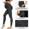 imageCRZ YOGA Butterluxe Maternity Leggings 28  Over The Belly Workout Activewear Yoga Womens Pregnancy Pants Buttery SoftBlack Classic