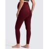 imageCRZ YOGA Butterluxe Maternity Leggings 28  Over The Belly Workout Activewear Yoga Womens Pregnancy Pants Buttery SoftRed Merlot