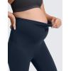 imageCRZ YOGA Butterluxe Maternity Leggings 28  Over The Belly Workout Activewear Yoga Womens Pregnancy Pants Buttery SoftTrue Navy