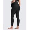 imageCRZ YOGA Butterluxe Maternity Leggings Pockets 25  Soft Workout Active Yoga Pregnancy Womens Pants Over The BellyBlack