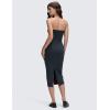 imageCRZ YOGA Butterluxe Tube Top Midi Dress for Women  Bodycon Strapless Off Shoulder Casual Party Outfits with PaddedTrue Navy