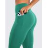 imageCRZ YOGA Butterluxe Workout Capri Leggings Pockets 21  High Waisted Gym Athletic Womens Crop YogaCascadia Green