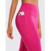 imageCRZ YOGA Butterluxe Workout Capri Leggings Pockets 21  High Waisted Gym Athletic Womens Crop YogaGranita Pink