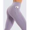 imageCRZ YOGA Butterluxe Workout Capri Leggings Pockets 21  High Waisted Gym Athletic Womens Crop YogaLavender Mist