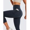 imageCRZ YOGA Butterluxe Workout Capri Leggings Pockets 21  High Waisted Gym Athletic Womens Crop YogaTrue Navy