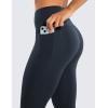 imageCRZ YOGA Butterluxe Workout Capri Leggings Pockets 21  High Waisted Gym Athletic Womens Crop YogaTrue Navy