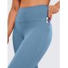 imageCRZ YOGA Butterluxe Workout Capri Leggings Pockets 21  High Waisted Gym Athletic Womens Crop YogaUniverse Blue