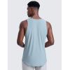 imageCRZ YOGA Cloudweight Workout Tank Tops for Men  Comfy Lightweight Quick Dry Sleeveless Muscle Athletic ShirtsLight Grayish Blue