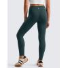 imageCRZ YOGA Girls Butterluxe Full Length Yoga Leggings  Athletic Sports Casual Pants High Waist Tights Kids TeenForest Dark Green
