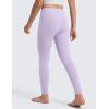 imageCRZ YOGA Girls Butterluxe Full Length Yoga Leggings  Athletic Sports Casual Pants High Waist Tights Kids TeenLilac Air