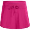 imageCRZ YOGA High Waisted Skirty Board Shorts for Women  Flowy Overlay Swim Skorts Bathing Suit Bottoms with Brief LinerGranita Pink