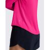 imageCRZ YOGA Lightweight Workout Long Sleeve Shirts for Women  Gym Running Fall Athletic Training TShirts High Neck TopsGranita Pink