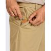 imageCRZ YOGA Mens All Day Comfy Golf Shorts  79 Stretch Lightweight Flat Front for Casual Work with PocketsKhaki Sand