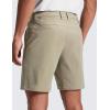imageCRZ YOGA Mens All Day Comfy Golf Shorts  79 Stretch Lightweight Flat Front for Casual Work with PocketsKhali Barley