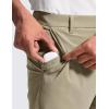 imageCRZ YOGA Mens All Day Comfy Golf Shorts  79 Stretch Lightweight Flat Front for Casual Work with PocketsKhali Barley