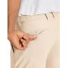imageCRZ YOGA Mens All Day Comfy Golf Shorts  79 Stretch Lightweight Flat Front for Casual Work with PocketsRaw Linen
