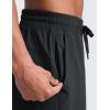 imageCRZ YOGA Mens Linerless Workout Shorts 5  Lightweight Quick Dry for Running Sports Athletic Gym with PocketsBlack