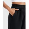 imageCRZ YOGA SoftAura Straight Leg Casual Sweatpants Women 2830  Modal Lounge Travel Pants with PocketsBlack