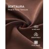 imageCRZ YOGA SoftAura Straight Leg Casual Sweatpants Women 2830  Modal Lounge Travel Pants with PocketsCoffee Brown