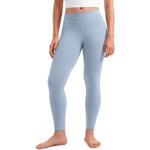 imageCRZ YOGA Girls Butterluxe Full Length Yoga Leggings  Athletic Sports Casual Pants High Waist Tights Kids TeenCambric Blue